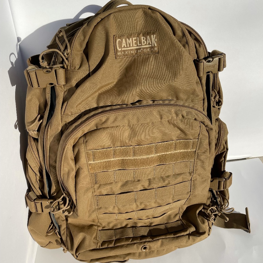 Gently used CamelBak BFM 100oz Mil Backpack (One generation old)
